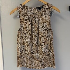 INC Cheetah Print Blouse